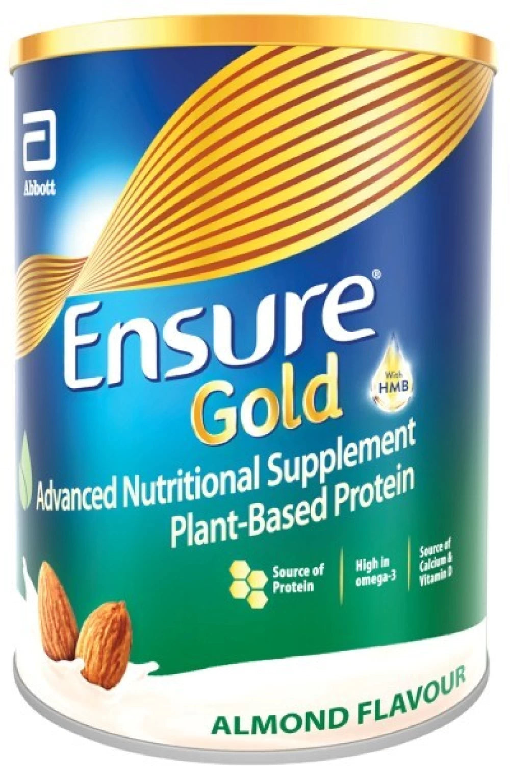 Ensure Gold Plant-Based Nutritional Supplement Almond 850g tin
