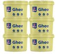 Six tubs of Clover Ghee