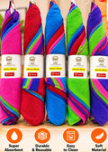 ARC Classic Collection assorted-colour microfibre cloths labelled 350mm by 350mm and five-pack