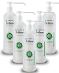 Five B|Braun D-Germ hand disinfectant pump bottles