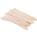 Wooden tongue depressors with rounded ends