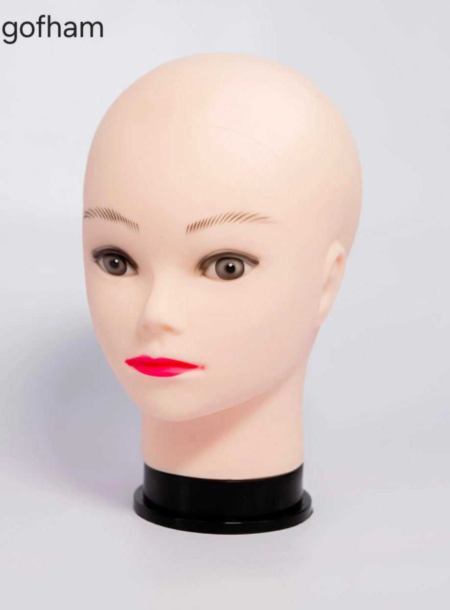Mannequin Display Head with Black Base