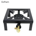 Single-Burner Gas Stove – Black