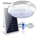 Solar LED Light Kit with Separate Panel and Remote