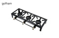 Three-Burner Gas Stove – Black
