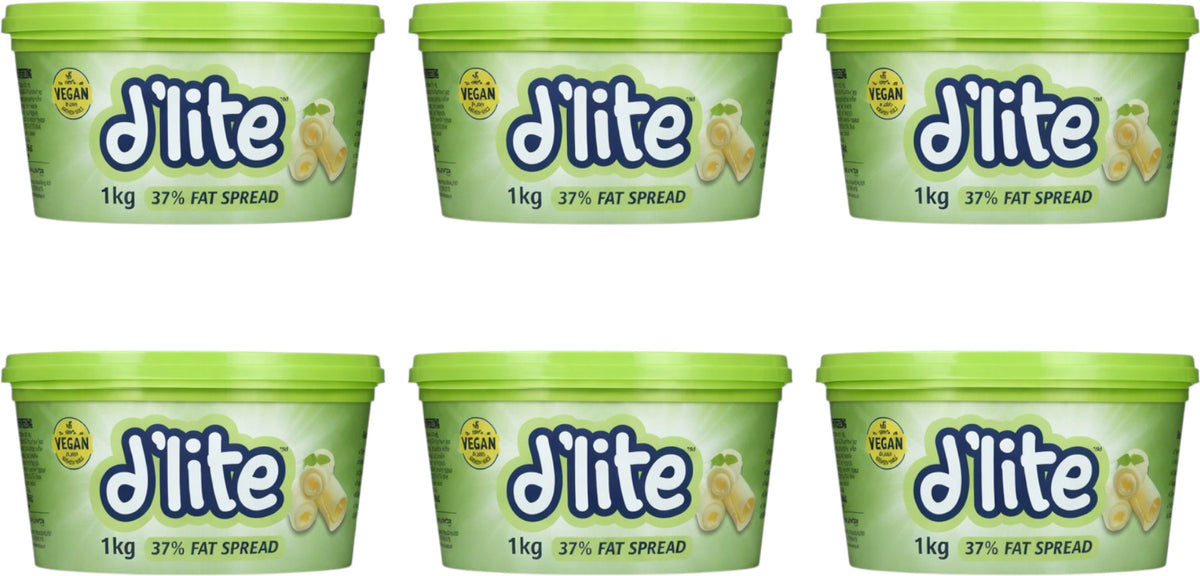 D'Lite Butter Spread 1kg ×6